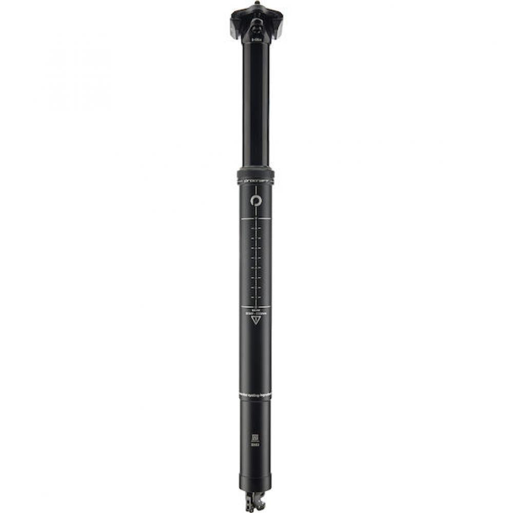 Procraft Sattelstütze Drop Ultimate Adjustable 34,9 x 612 mm Schwarz - flexible Dropper Post