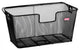 Unix Hinterradkorb Acacio Schwarz 48x28x24 cm