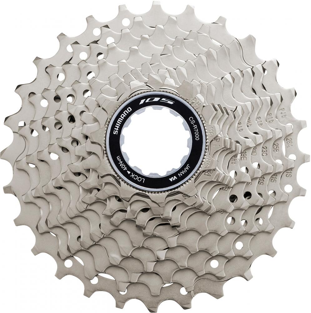 SHIMANO 105 CS-R7000 Kassette 11-fach 11-28 Zähne - Rennrad Zahnkranz