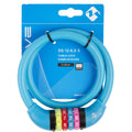 M-Wave Kombinations Kabelschloss D 12.6,5 S L=650mm Ø=12mm blau