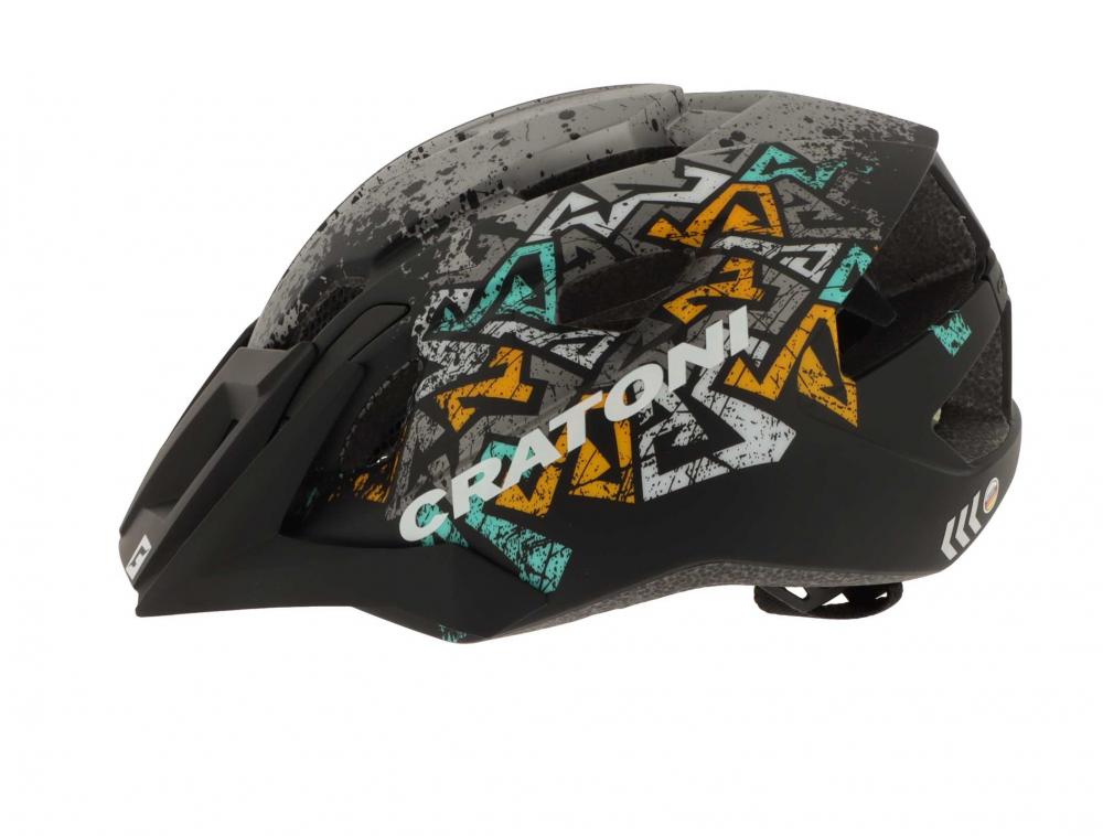 Cratoni Kinderhelm AllRide jr MTB wild anthrazit matt Unisize 53 bis 59cm