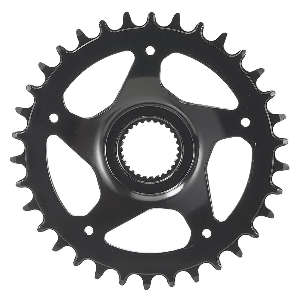 M-Wave E-Bike Kettenblatt 36-Zähne Narrow-Wide, Stahl, schwarz, Direct Mount für Bosch Gen4 Motoren, Kettenlinie 50 mm, kompatibel mit 8- bis 12-fach Ketten