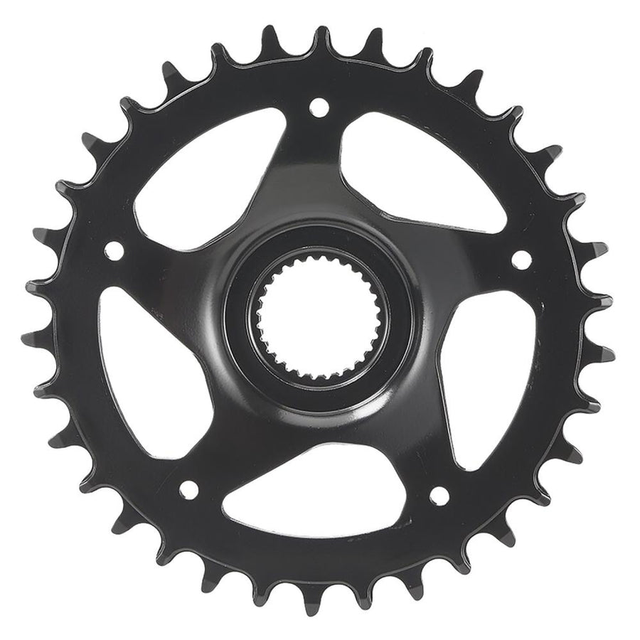 M-Wave E-Bike Kettenblatt 36-Zähne Narrow-Wide, Stahl, schwarz, Direct Mount für Bosch Gen4 Motoren, Kettenlinie 50 mm, kompatibel mit 8- bis 12-fach Ketten