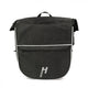 Haberland Frontträger-Tasche eMotion schwarz - stabile Lenkertasche mit Rollverschluss