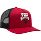 FOX Racewear Mesh Trucker Kappe Flame Red One Size