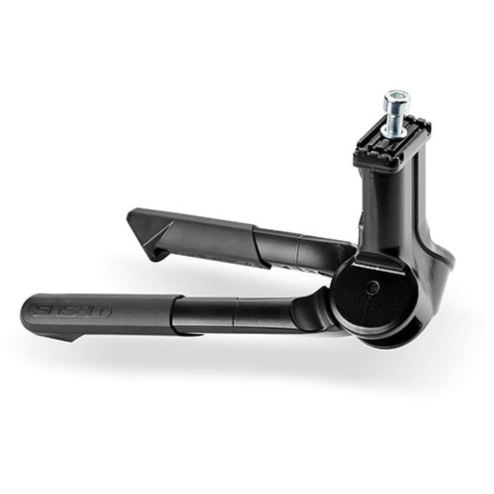 Ursus Jumbo Evo Mini Zweibeinständer 235 mm, schwarz, für 20\"-Räder, inkl. Montageplatte & Schrauben, bis 80 kg belastbar