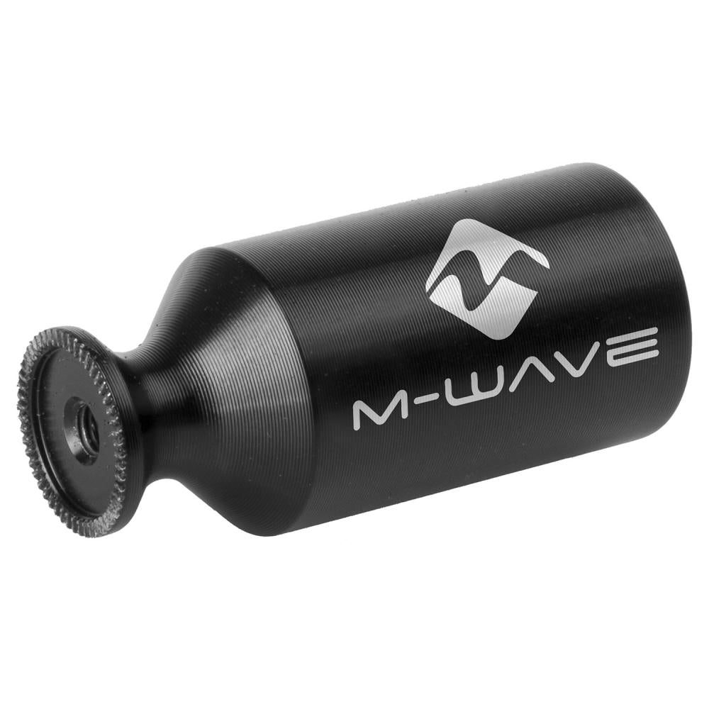 M-WAVE Axle Mount Lampenhalter zur Achsmontage Aluminium-Halter für Fahrradbeleuchtung