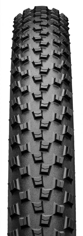 Continental Conti Cross King 2.2 Performance Reifen, schwarz, mit aggressivem Mountainbike-Profil.