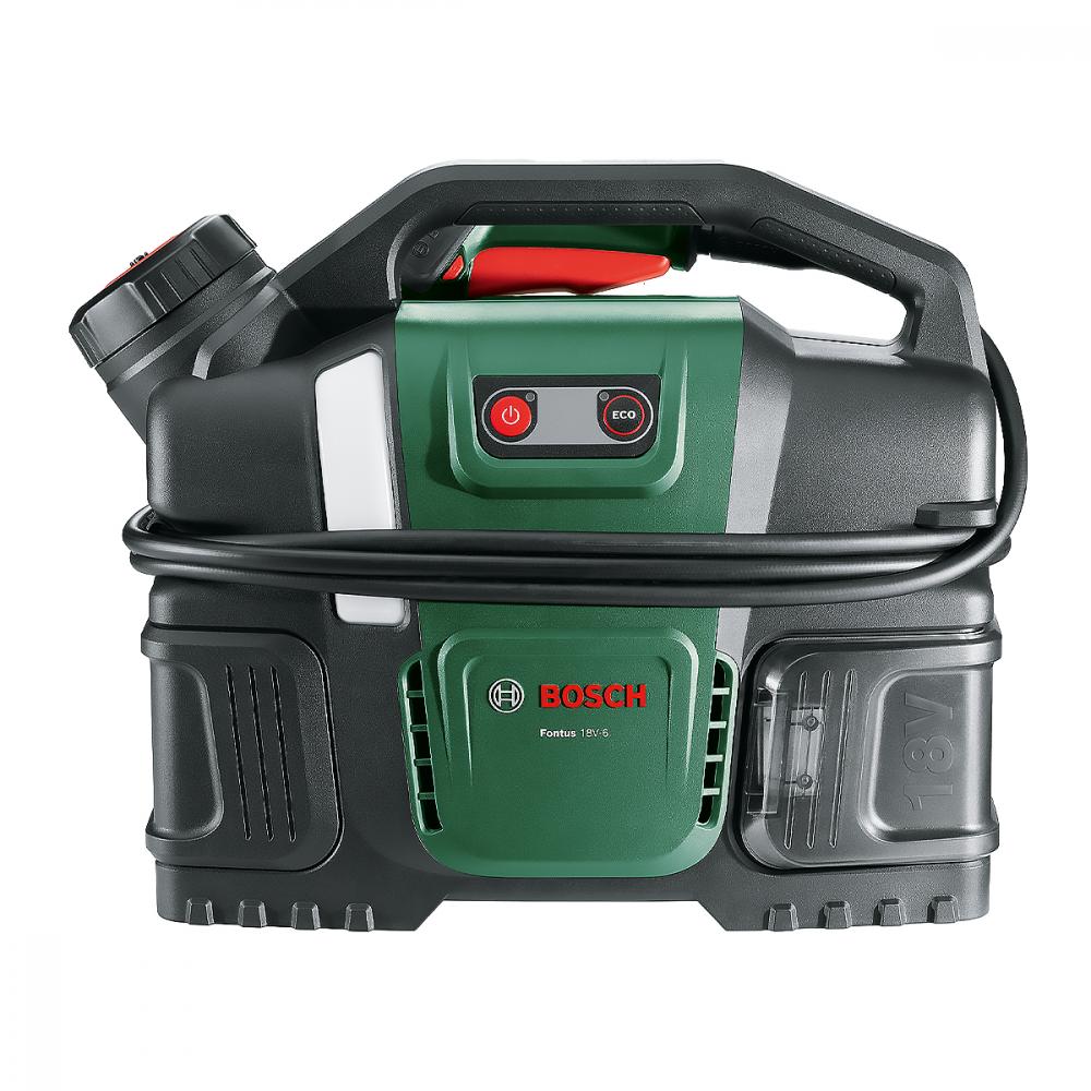 Bosch Fontus 18V-6 Akku-Fahrradreiniger, mobiler Hochdruckreiniger für Fahrräder.
