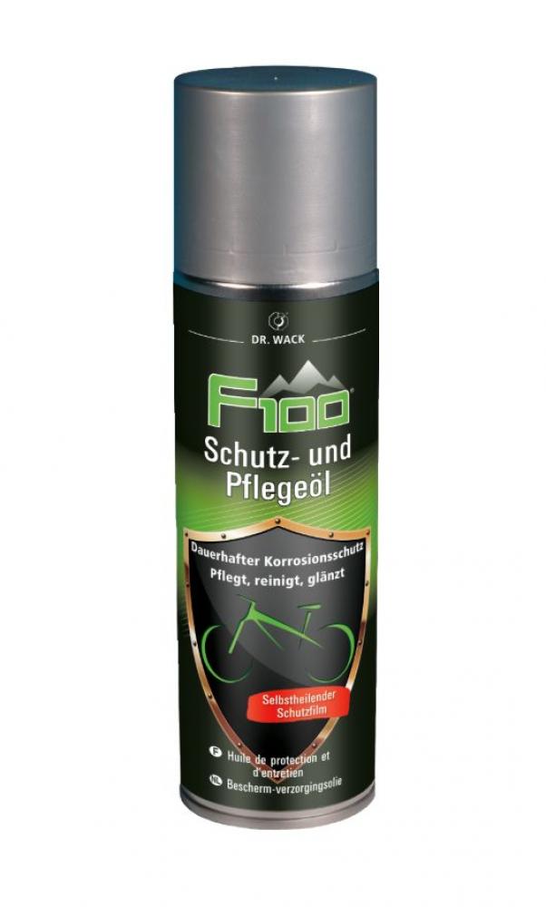 DR. WACK F100 Schutz- und Pflegeöl 300ml - Korrosionsschutz für Motorrad und Auto - PflegeundSchutzspray