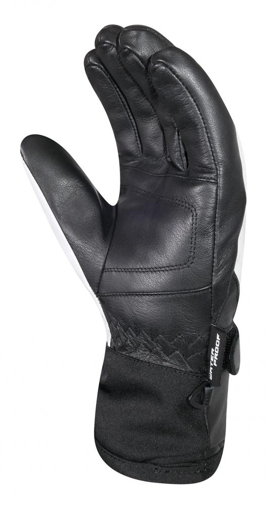 CHIBA Lady Diamond - wasserdichte Damen-Radhandschuhe, Größe 7, weiß