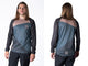 Muc Off Long Sleeve Riders Jersey Grey Stone Leopard XL