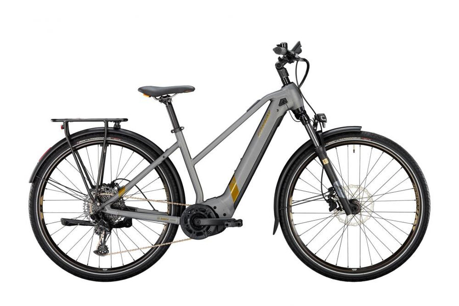 CONWAY Cairon T 5.0, Trapez, 28", shadowgrey metallic matt / bronze metallic, 12-Gang SRAM "SX", 45 cm / M