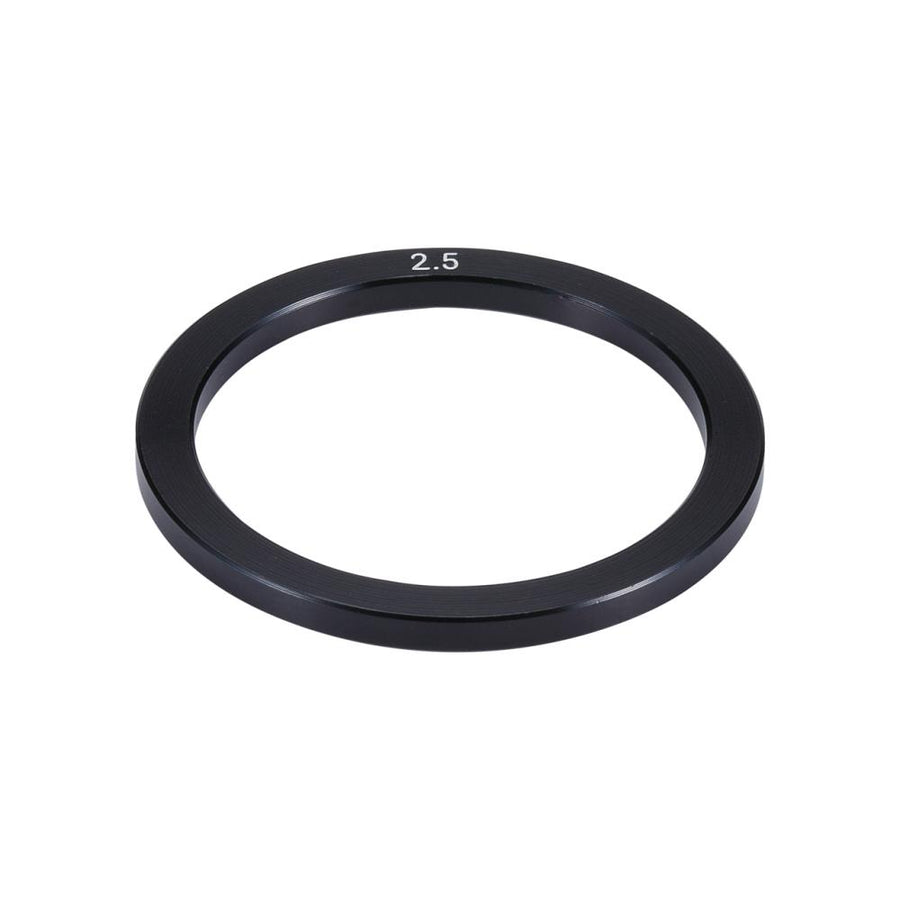BBB Cycling Tretlager Lager Distanzstück 20 Stk OD36 x ID30 x 2,5 mm schwarz - präziser Tretlagerausgleich