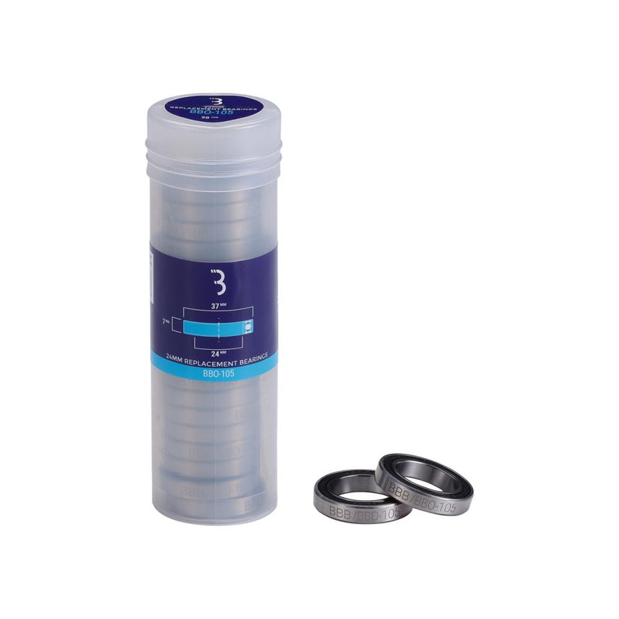 BBB Cycling BBB Tretlager bearings spindle 20st 24 silber - präzise Lager für geschmeidigen Antrieb
