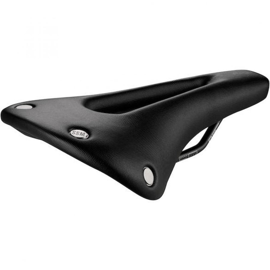 Selle San Marco Sattel Regal Short Open-Fit Dynamic 140 x 255 mm Schwarz - komfortabler Offroad-Sattel