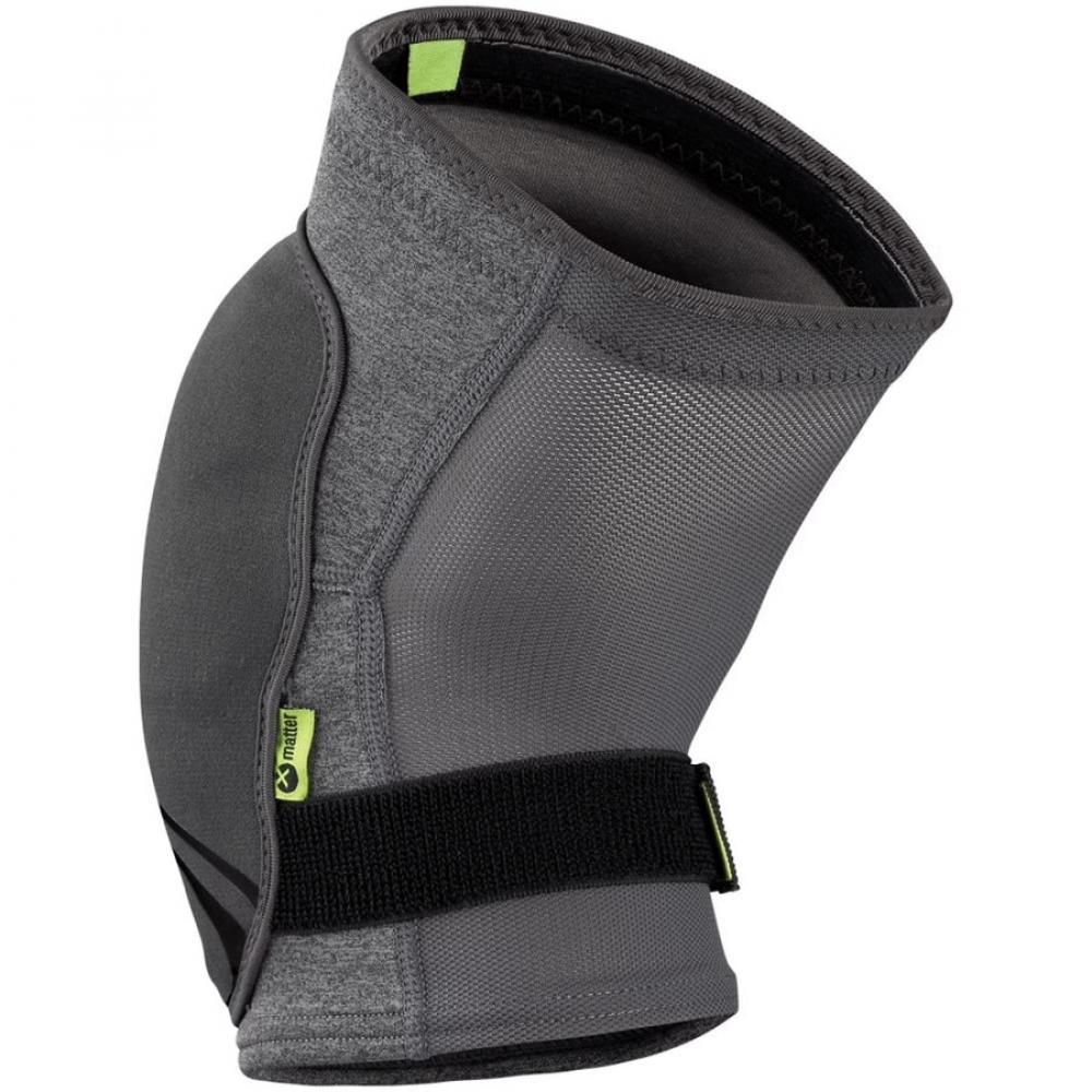 IXS Sports Division iXS Flow ZIP knee pad S grey - komfortabler Trail-Knieschoner mit Reißverschluss