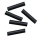 Busch & Müller Schrumpfschlauch schwarz 3,2mm x 20mm 50 Stück Beutel Zubehör Beleuchtung Montagematerial langlebig leicht flexibel