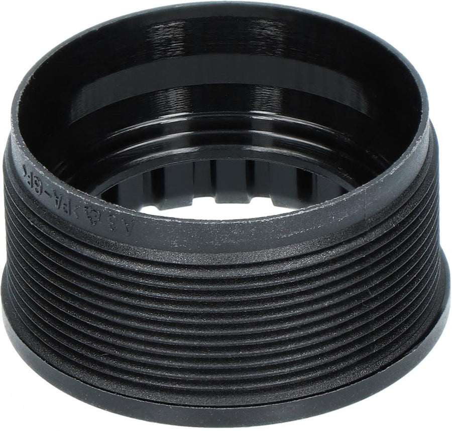 Schwarze SHIMANO Lagerschale Links BB-7703 BSA 68mm für Fahrrad-Tretlager.