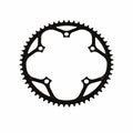 Truvativ Rennrad Kettenblatt 30 Zähne, 74mm Lochkreis, Aluminium grau, Innenblatt für 3-fach Kurbel.