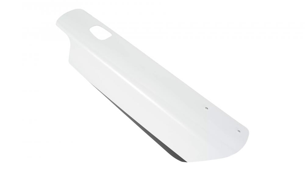 COVER ELE COVER - Akku Abdeckung - VADO/COMO (GEN.1) BATTERY COVER - GLOSS METALLIC WHITE SILVER / GLOSS BLACK DECAL - Akku Dummy