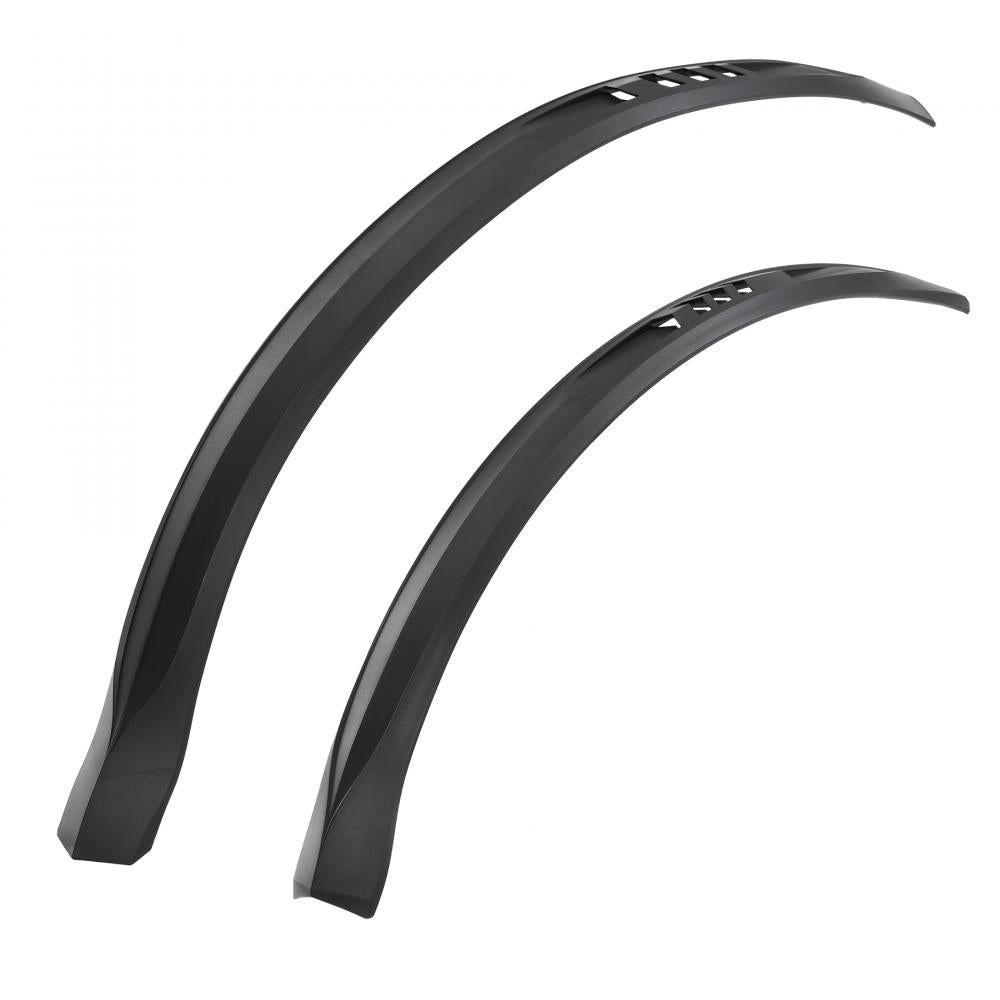 Hebie Viper S Steckblechset schwarz, MTB Schutzbleche 65mm für 26" 27.5" 28" 29" Räder.