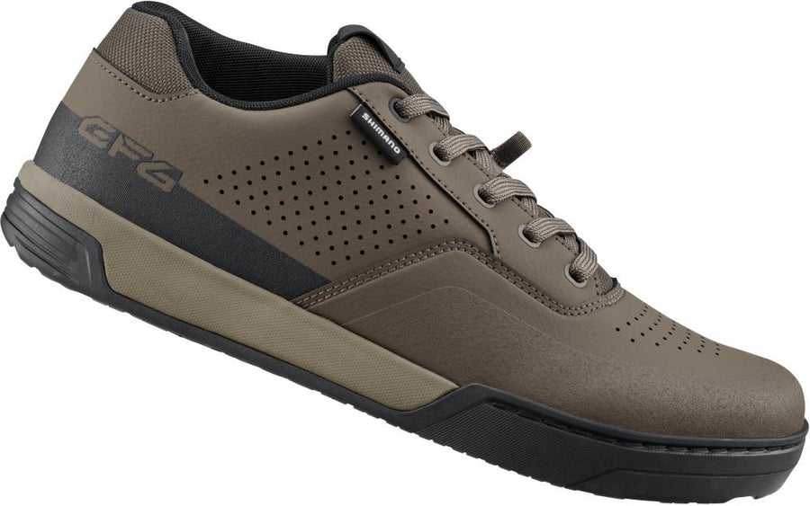 SHIMANO Fahrradschuhe GF600 Herren/Damen MTB FLATPEDAL Fahrradschuhe - Größe 47 Braun