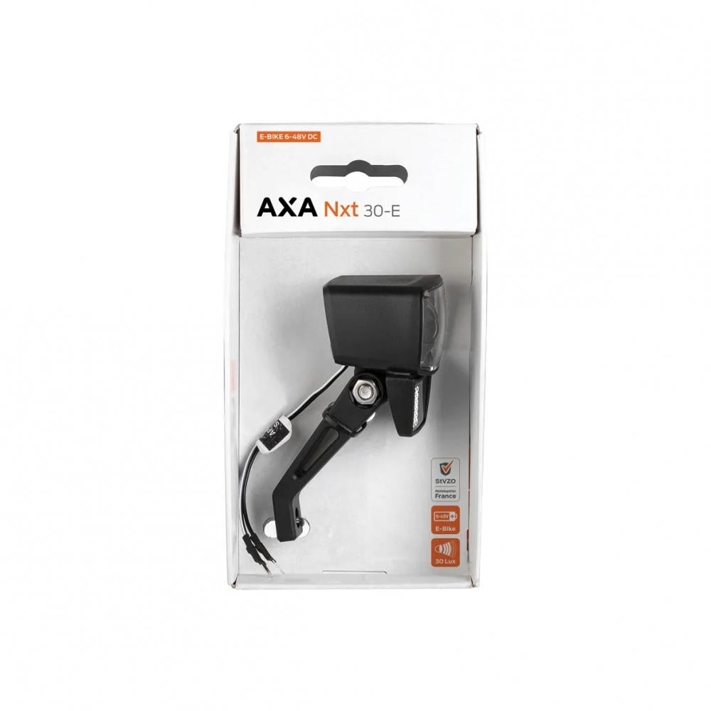 AXA NXT 30 E-Bike-Scheinwerfer 6-48V - 30 Lux LED-Frontleuchte mit Reflektor