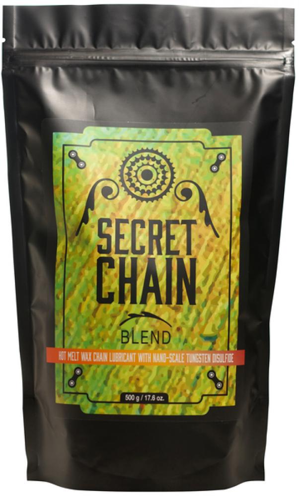 SILCA Secret Chain Blend Heißwachs-Kettenwachs - 500 g, WS2 Wolframdisulfid, PFAS-frei, bis 8 W Ersparnis, Fahrradkette