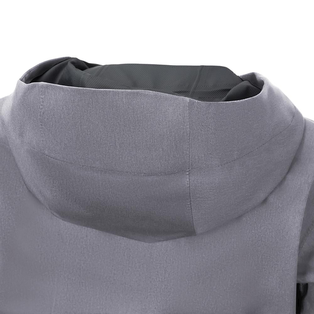 CHIBA Rainjacket Damen - wasserdicht, atmungsaktiv, XXL, hellgrau