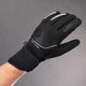 CHIBA Dry Star - wasserdichte, winddichte & atmungsaktive Radhandschuhe schwarz XL