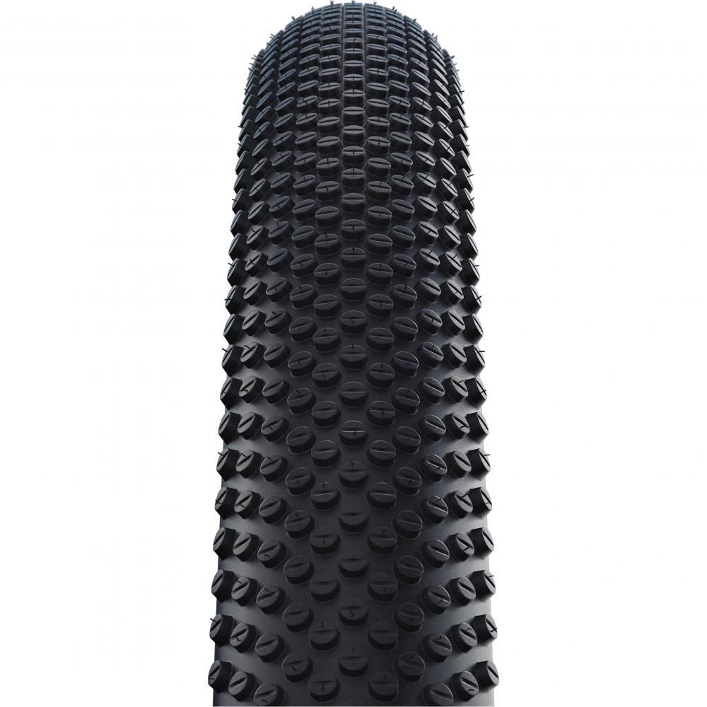 Schwalbe G-ONE ALLROUND Faltreifen 29 Zoll (57-622) für Gravel, schwarzes vielseitiges Reifenprofil.