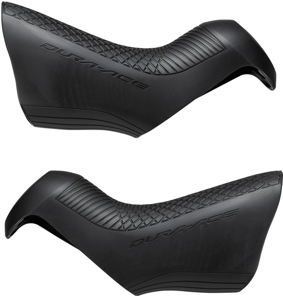 SHIMANO Griffgummi Paar ST-R9150 - ergonomische Ersatz-Hood-Gummis für STI-Hebel
