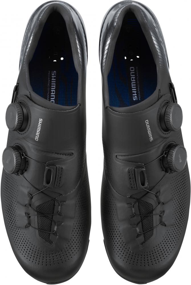 SHIMANO SHIMANO Fahrradschuhe RC903 Damen/Herren Road SPD-SL - 45, Schwarz