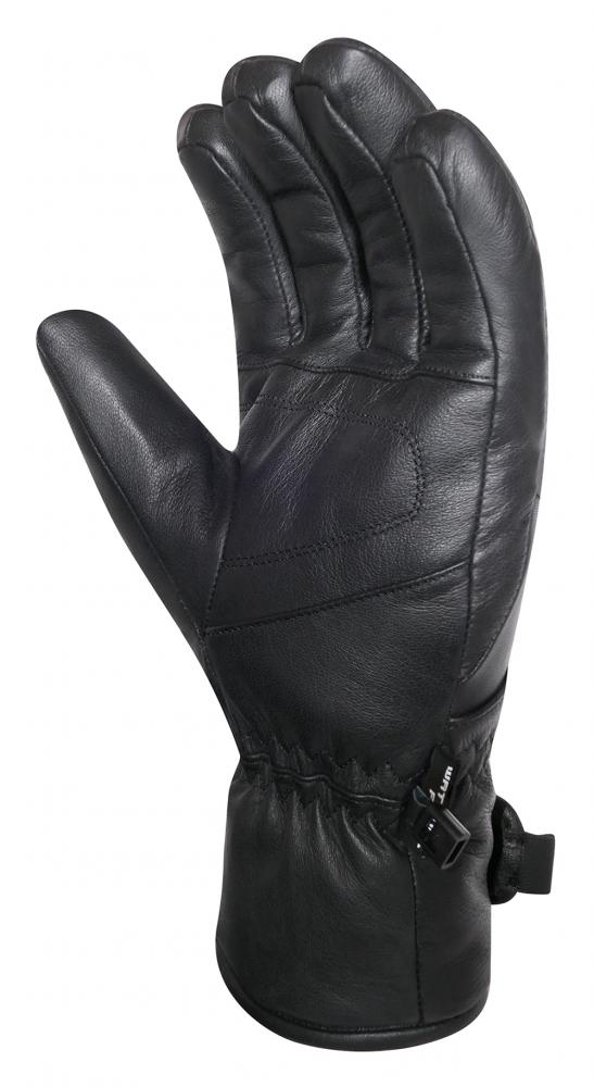 CHIBA Black Diamond - wasserdichte Winter-Radhandschuhe, Größe 9, schwarz