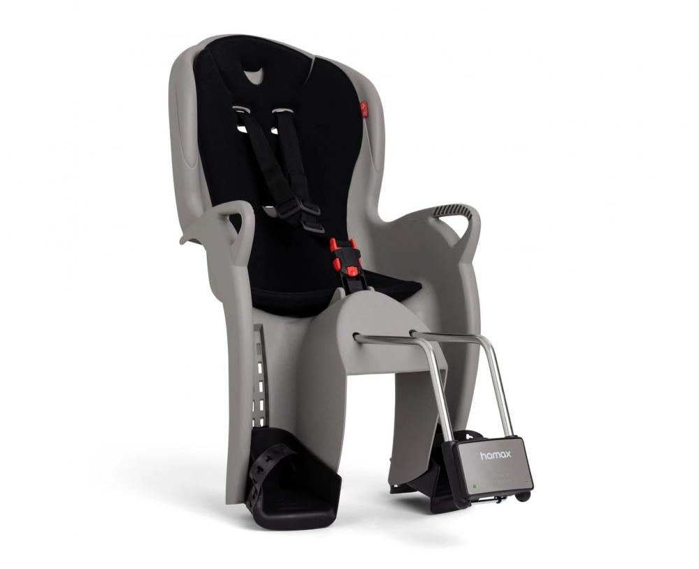 Hamax Kiss Fahrradkindersitz Rahmenmontage 22 kg Grau/Schwarz