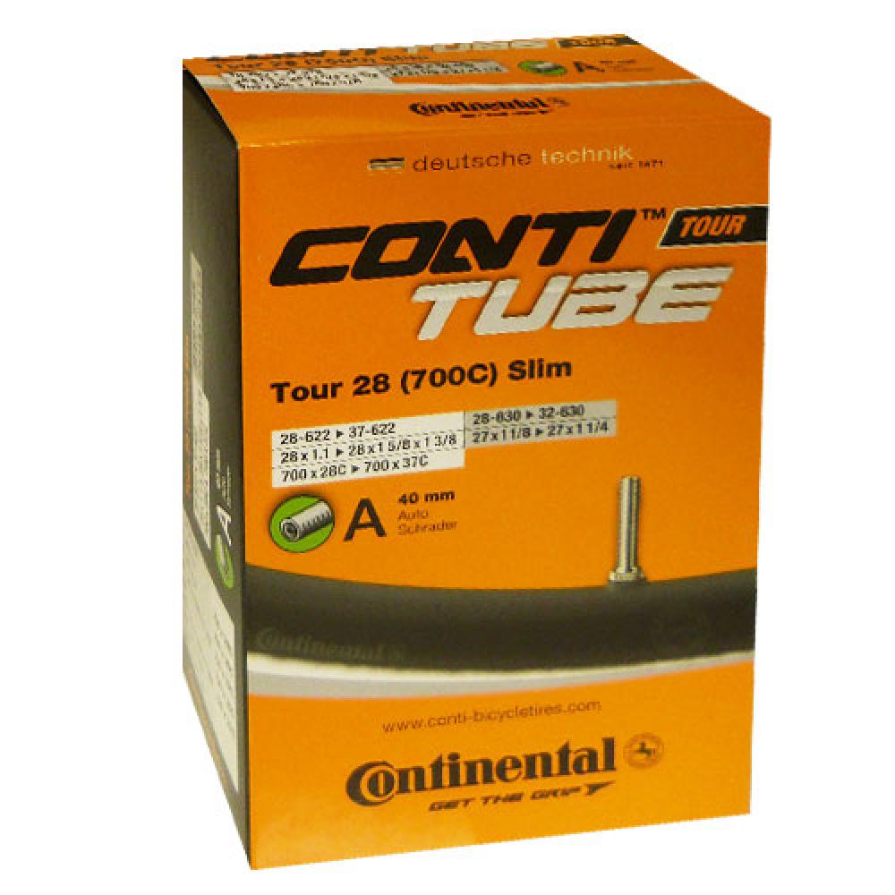 Continental Schlauch Conti Tour 28 Slim 28-37/622-642 AV 40mm - 28 Zoll Fahrradschlauch