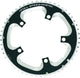 FSA Kettenblatt Road Super 5-Arm 2x 130 mm x 53 T Schwarz/silber - präzise Schaltperformance