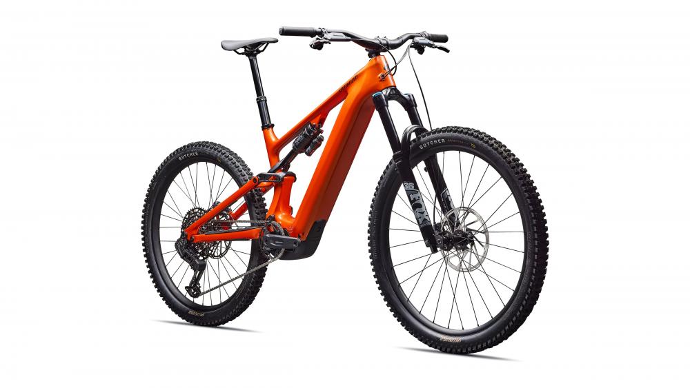 LEVO E-Mountain Bike COMP CARBON G4 NB ORGTNT/SILDST/DKNVY S2