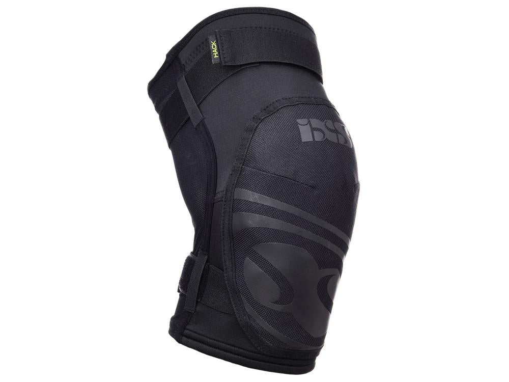 IXS Sports Division iXS Hack EVO+ Knee Guard M black - leichter Schutz mit hohem Tragekomfort