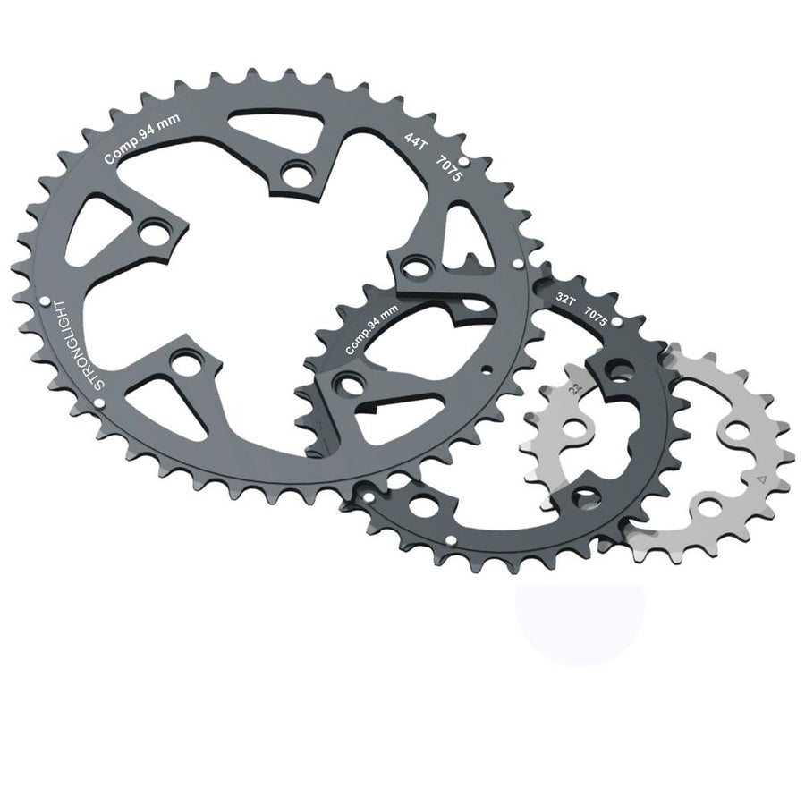 STRONGLIGHT KETTENBLATT SCHWARZ 44Z 94MM LK