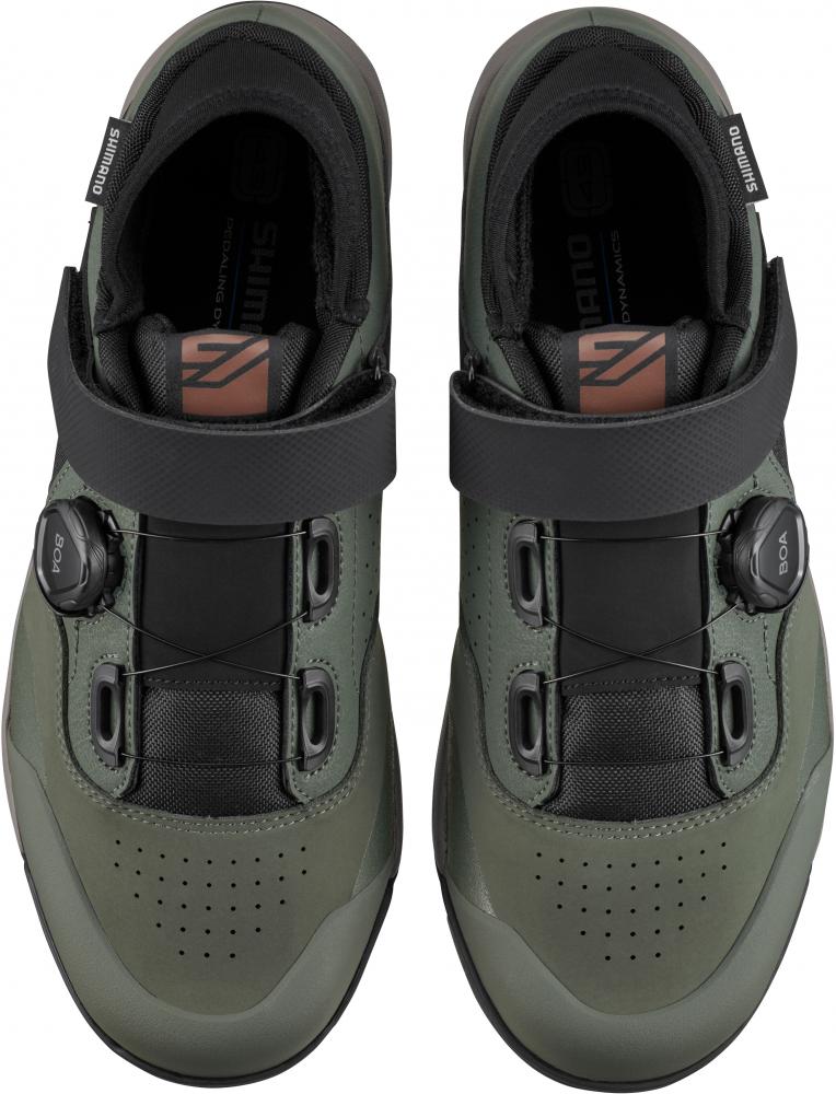 SHIMANO Fahrradschuhe GE900 MTB SPD Herren/Damen Größe 38, Grün