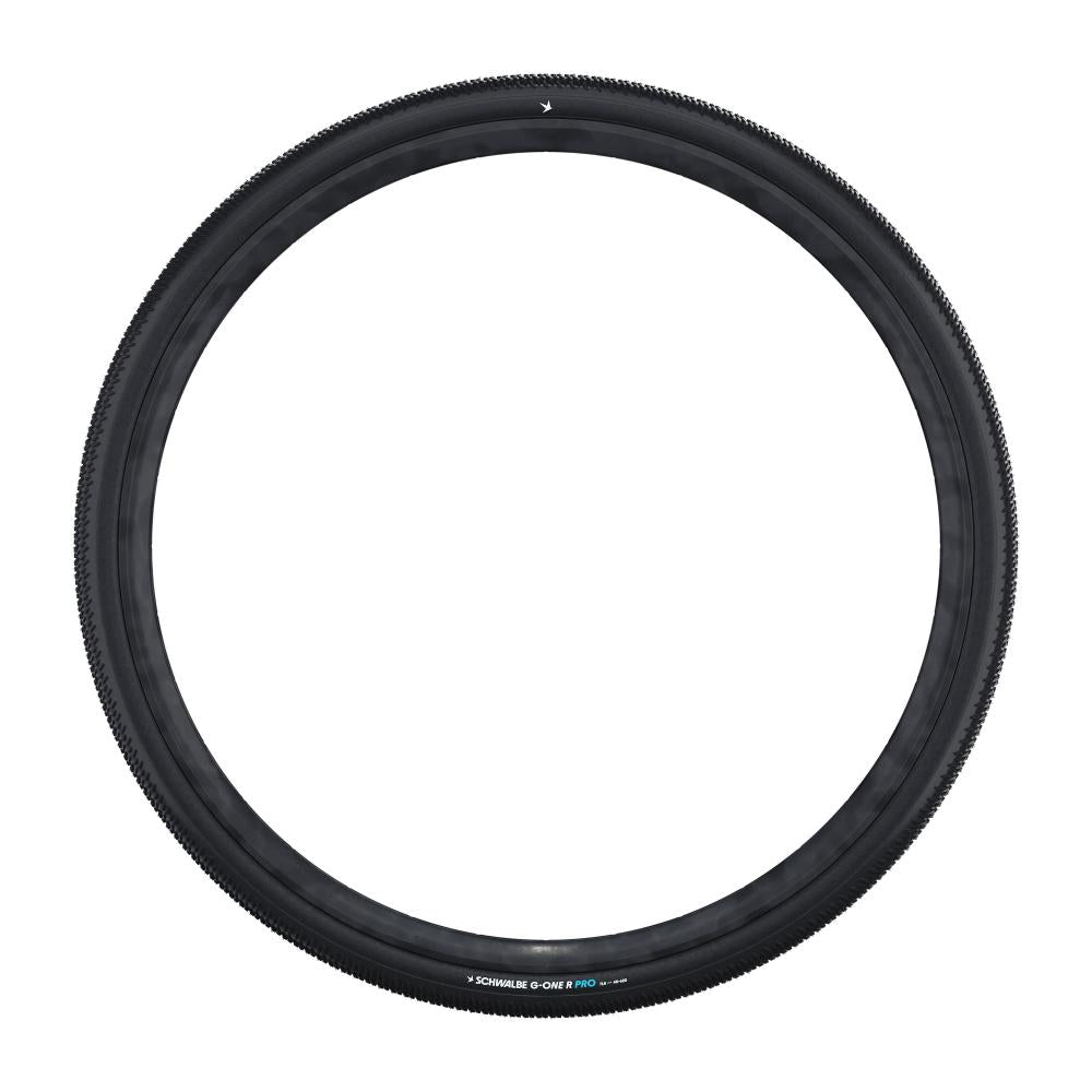 Schwalbe FALTREIFEN G-ONE R PRO Evolution 40-622 Schwarz - schneller Allround-Gravelreifen mit Grip