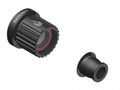 DT SWISS Rotor-Kit Mtb Shimano 12-Fach Light Microspline. Schwarzer Freilaufkörper und Endkappe.