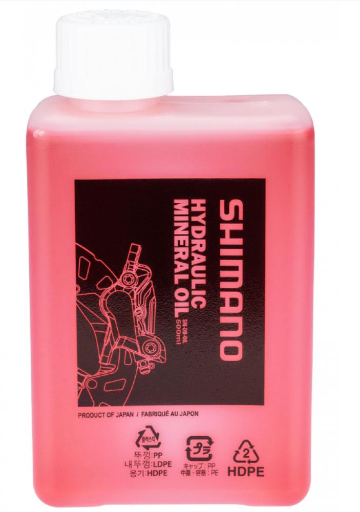 SHIMANO Mineralöl für Scheibenbremsen 500 ml - zuverlässige Bremsleistung und einfache Wartung