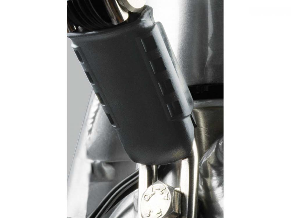 Busch & Müller Kabelkanal 475KPB aus schwarzem Kunststoff, Zubehör für Lampenhalter.