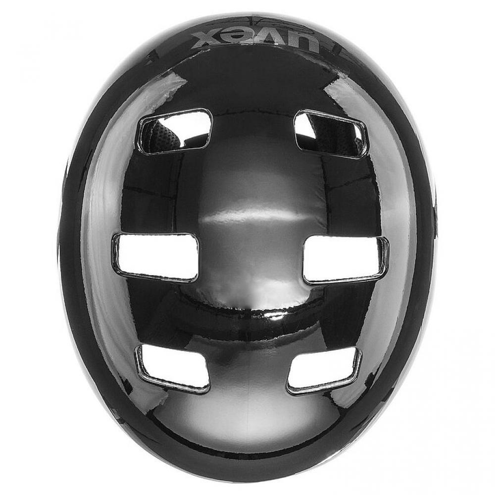 Uvex Kid 3 Kinder-Fahrradhelm Dirtbike schwarz, robuster Hartschalenhelm mit 10 Belüftungsöffnungen.
