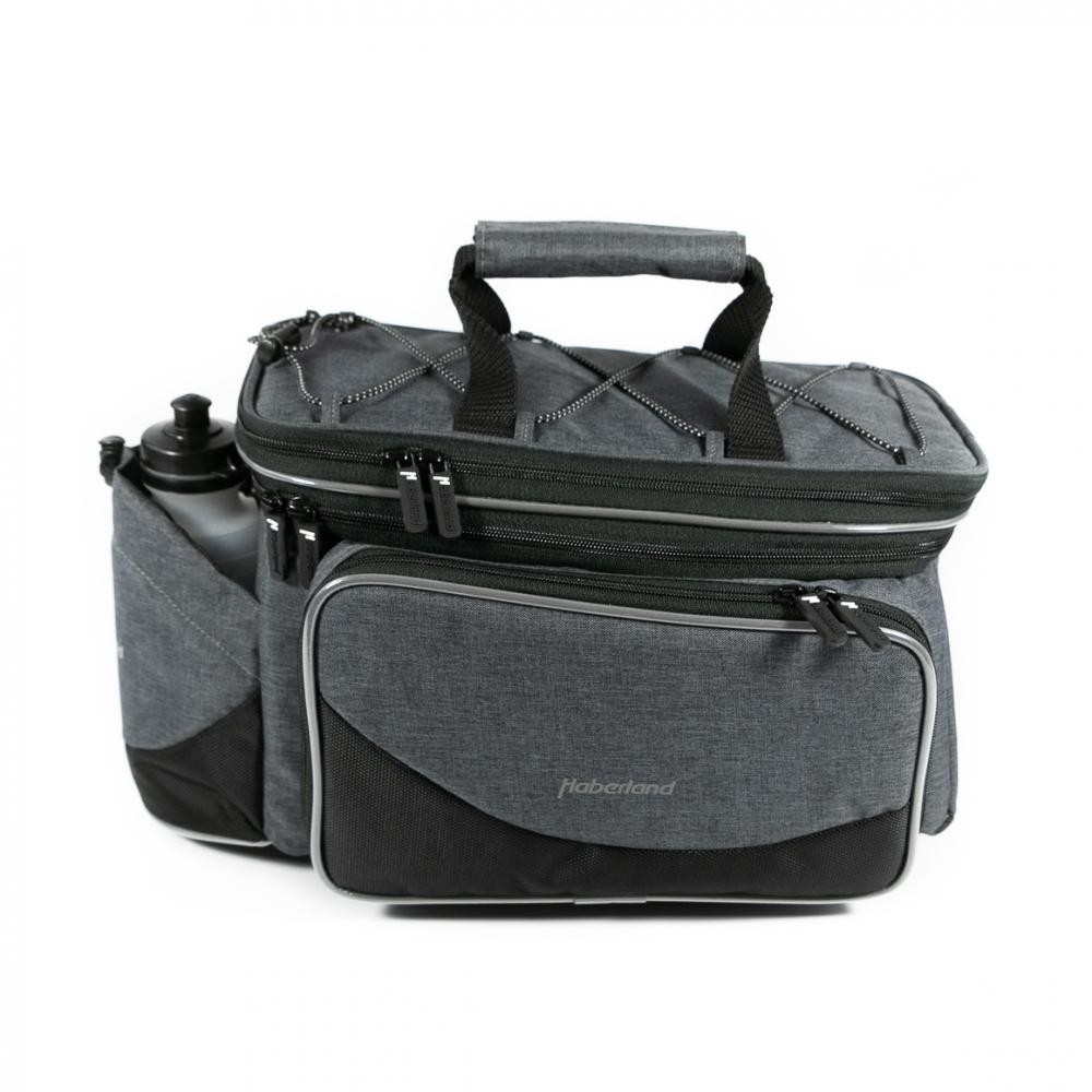 Haberland Gepäckträgeraufsatztasche Flexibag Top beige - flexible Stauraumlösung bis 24 l
