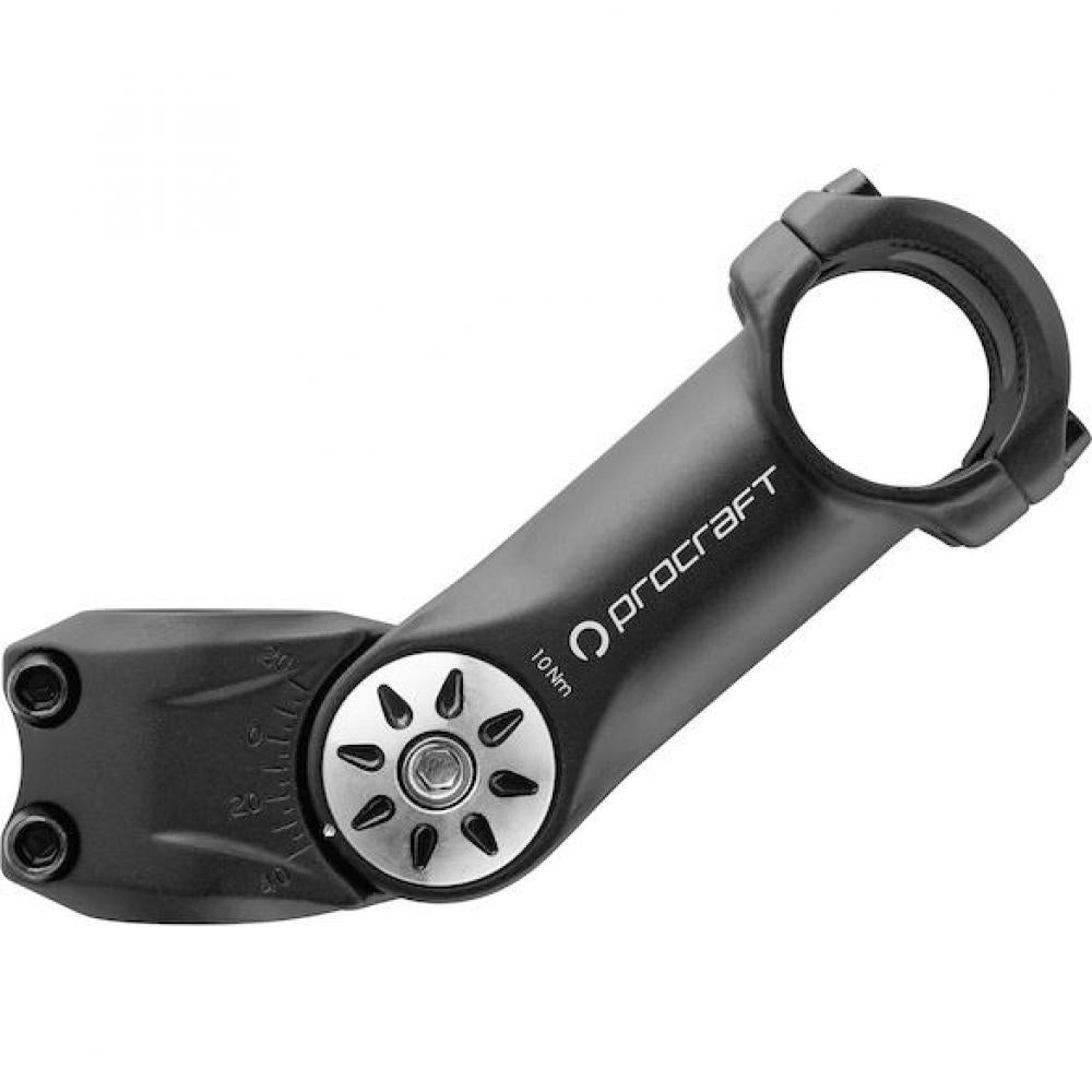 Procraft AS-08 Vorbau Ahead 31,8 mm verstellbar -20° bis +40° Schwarz