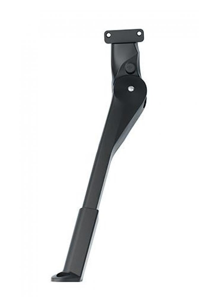 Schwarzer Hebie ABSTELLHELD 40 KSA 40 Hinterbauständer, verstellbar, für 26-28 Zoll Fahrräder.